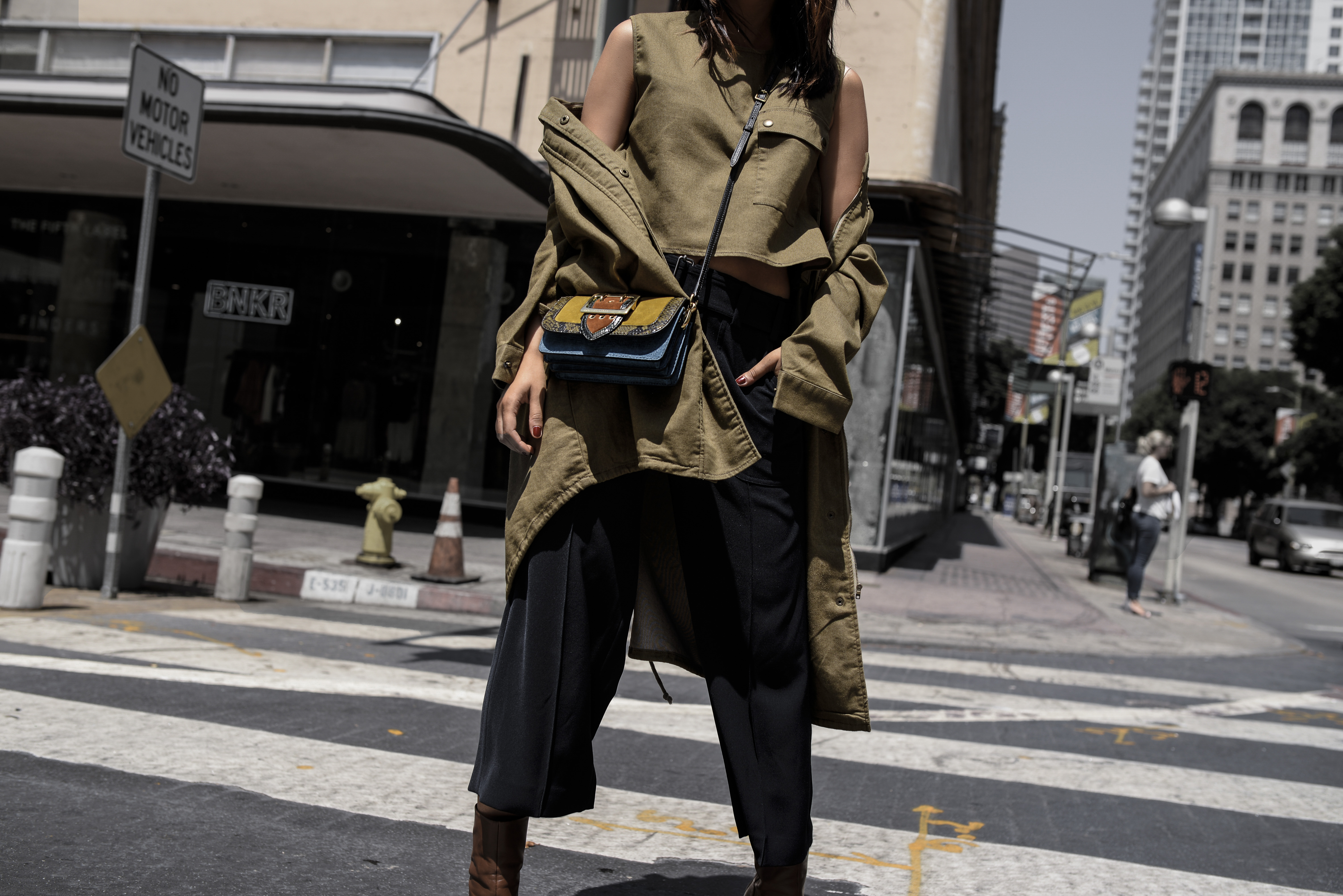 LEATHER IN THE CITY - Tania Sarin  Street style bags, Fashion, Chic outfits