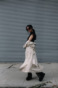 LA Blogger Tania Sarin in stella shoes