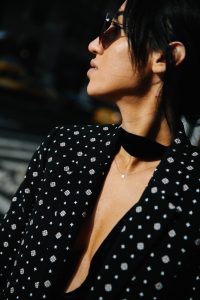 LA Blogger Tania Sarin in givenchy blazer