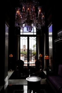 LA Blogger Tania Sarin in MarrakechMorocco with Selman Hotel showing the Moroccan vibes with interior architecture
