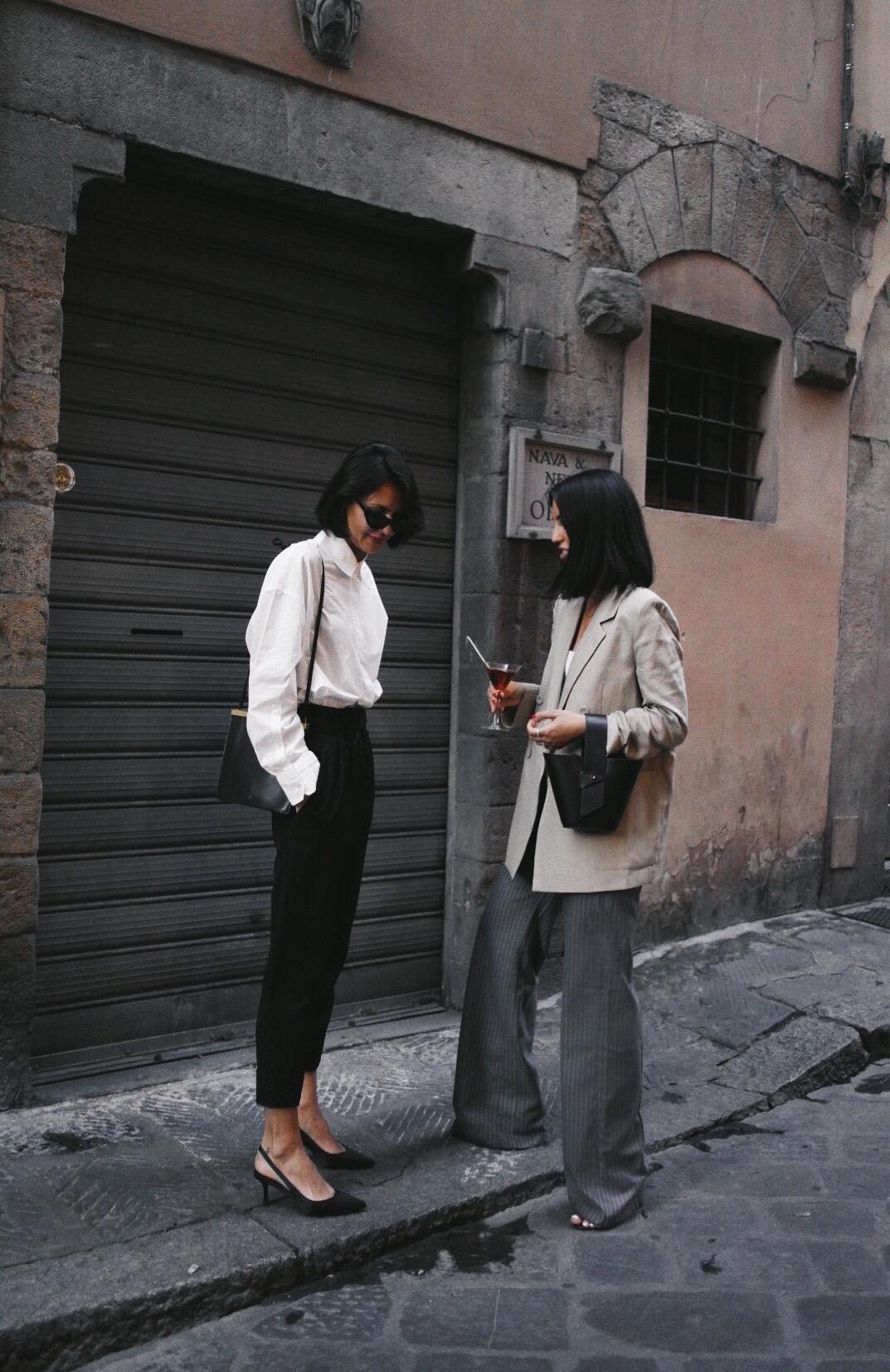 Florence Trip Recap by Tania Sarin - Minimal Style Blogger, Menswear Blazer, Pintsripe Pants | tsarin.com