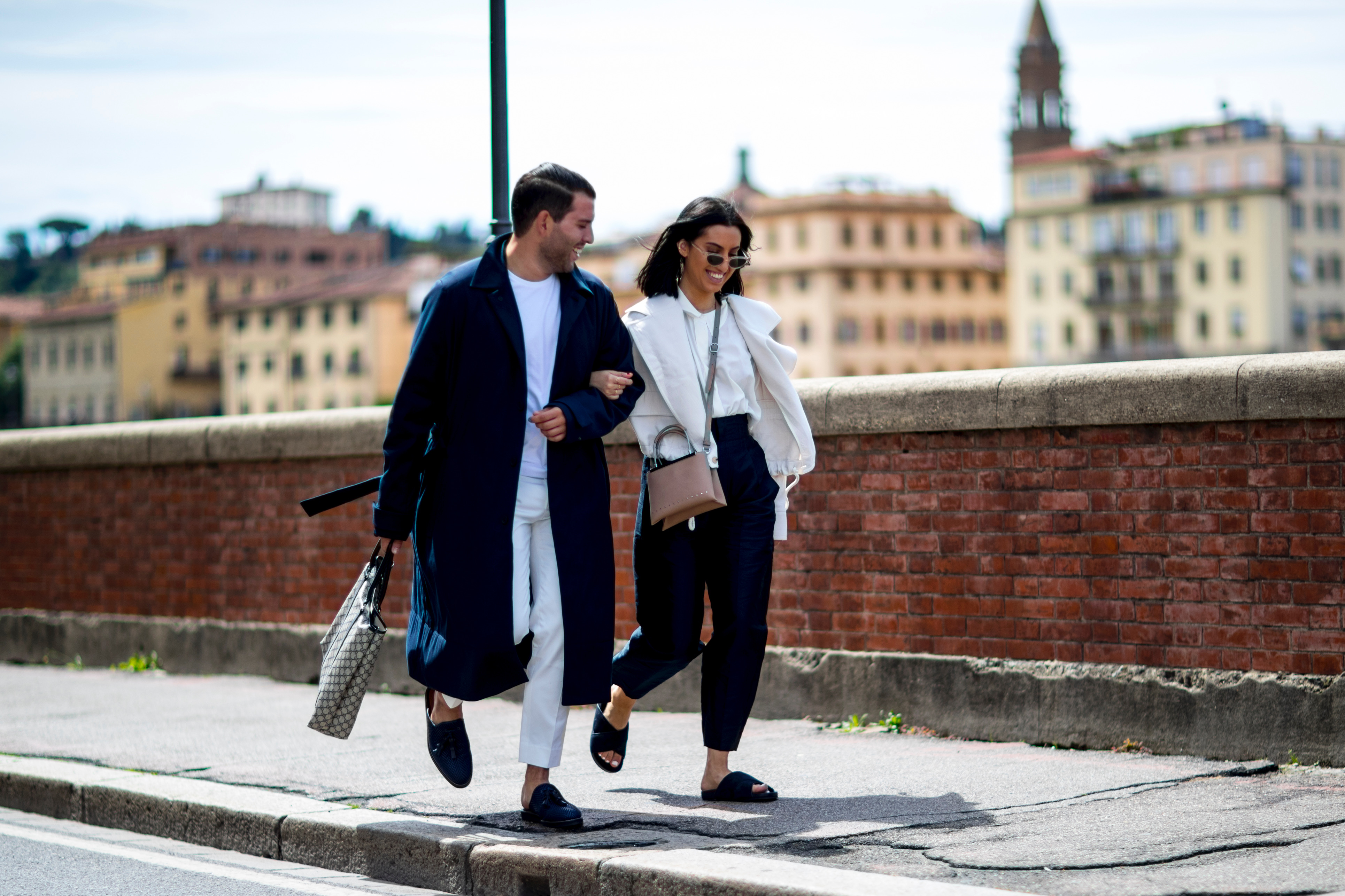 Florence Trip Recap by Tania Sarin - Minimal Style Blogger, Vince Jacket, Palazzo Pants | tsarin.com