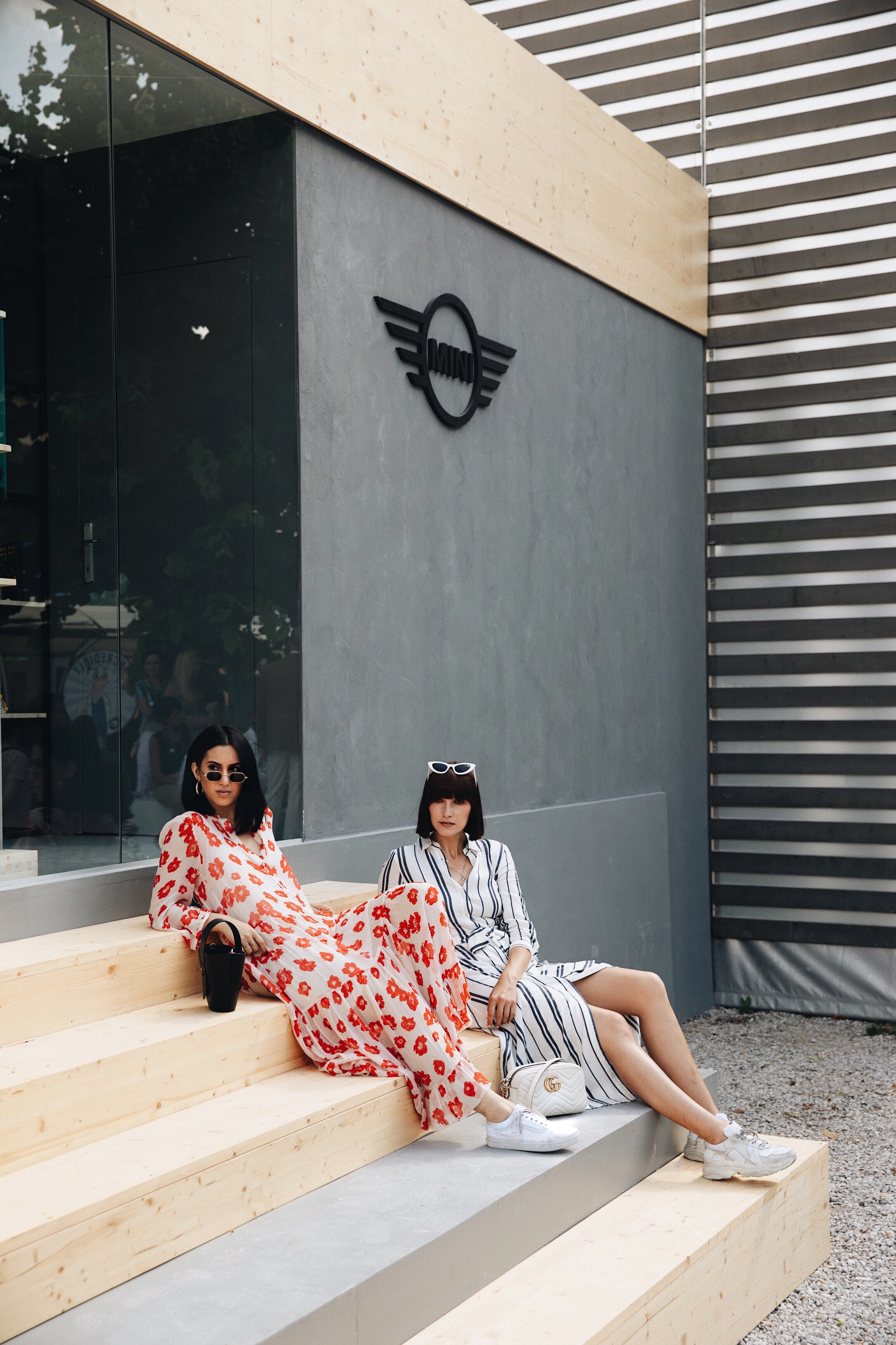 Florence Trip Recap by Tania Sarin - red printed dress, floral dress and sneakers | tsarin.com