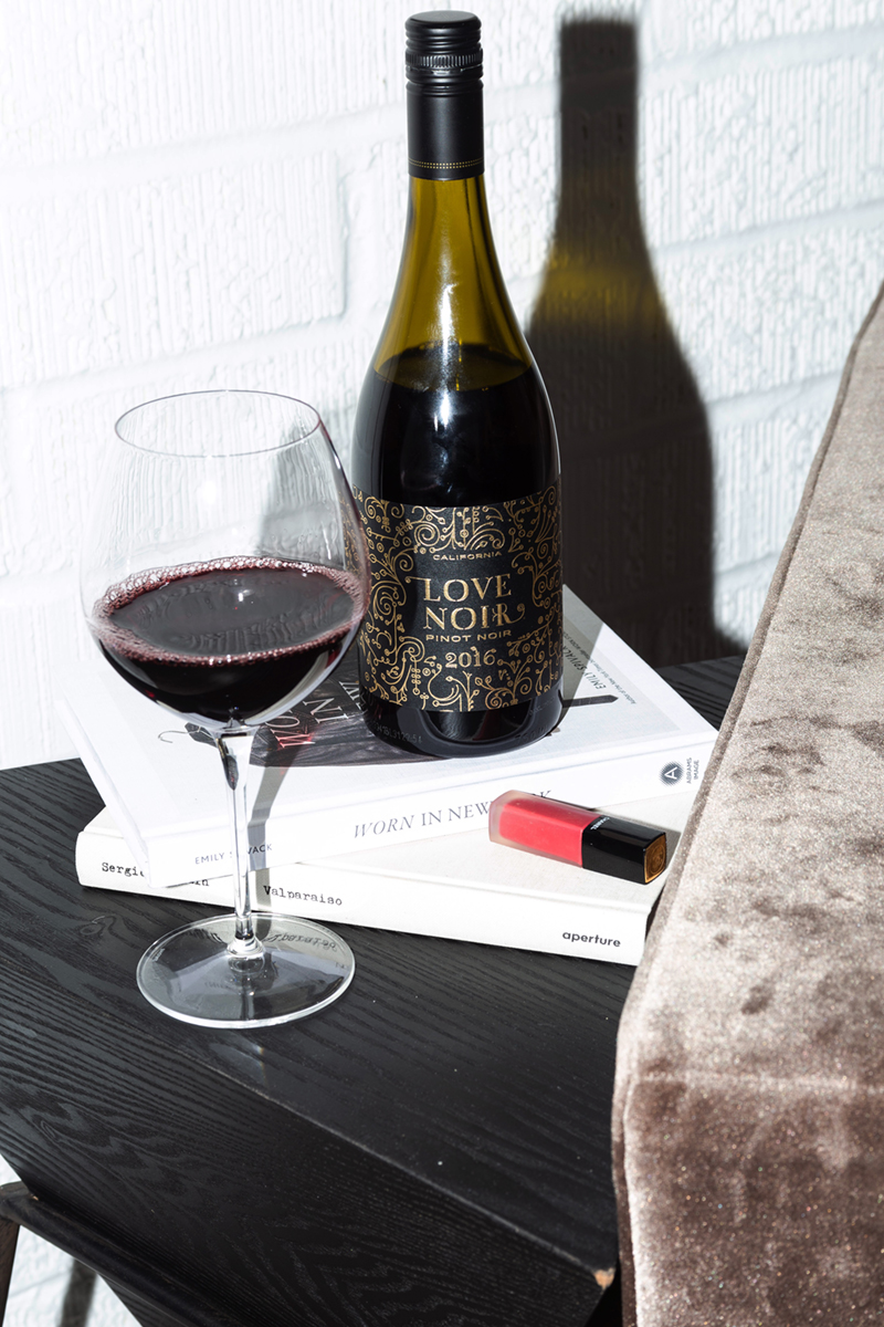 How to Recharge and Reset after the Holiday Parties | TSARIN.COM | Love Noir Pinot Noir, Black Slip Dress
