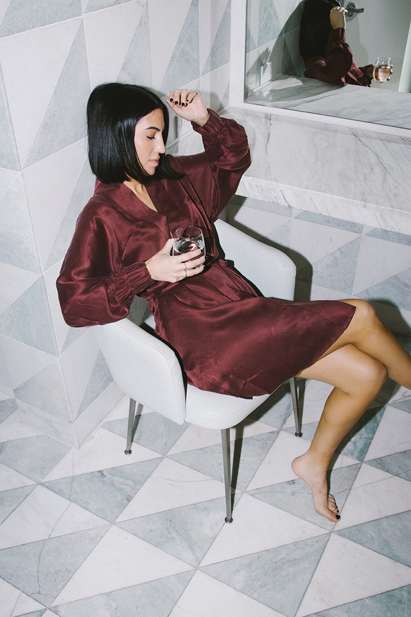 Lunya Silk Robe, Nightwear that work as loungewear | TSARIN.COM